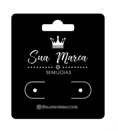 Tags 4x5cm | Couchê 250g | Brilho Total Frente | 4X4(Colorido Frente e Verso)