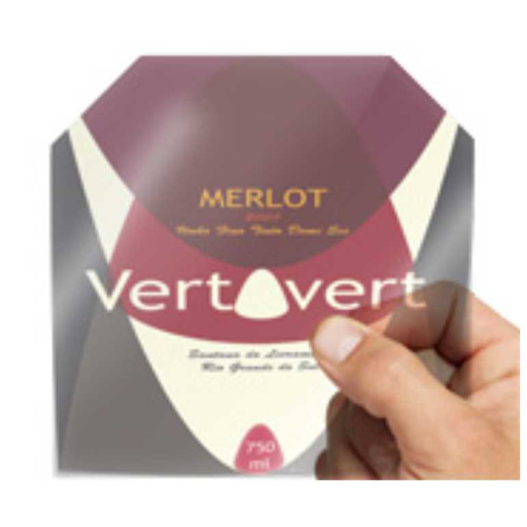 RÓTULO VINIL TRANSPARENTE 135x135mm