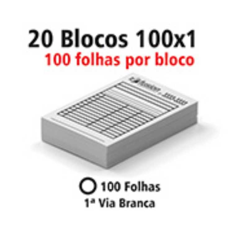 BLOCOS E TALÕES 100 FOLHAS 56g