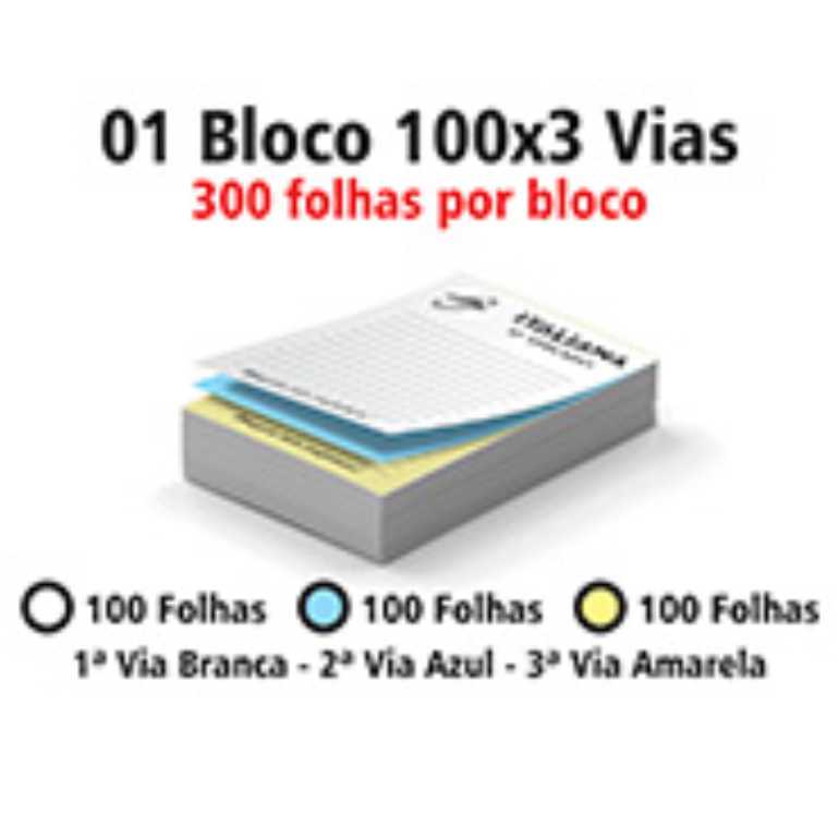 BLOCOS E TALÕES 300 FOLHAS AUTOCOPIATIVO 56g
