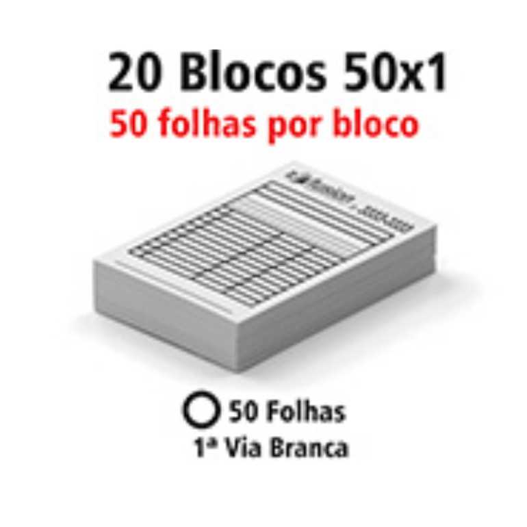 BLOCOS E TALÕES 50 FOLHAS 75g