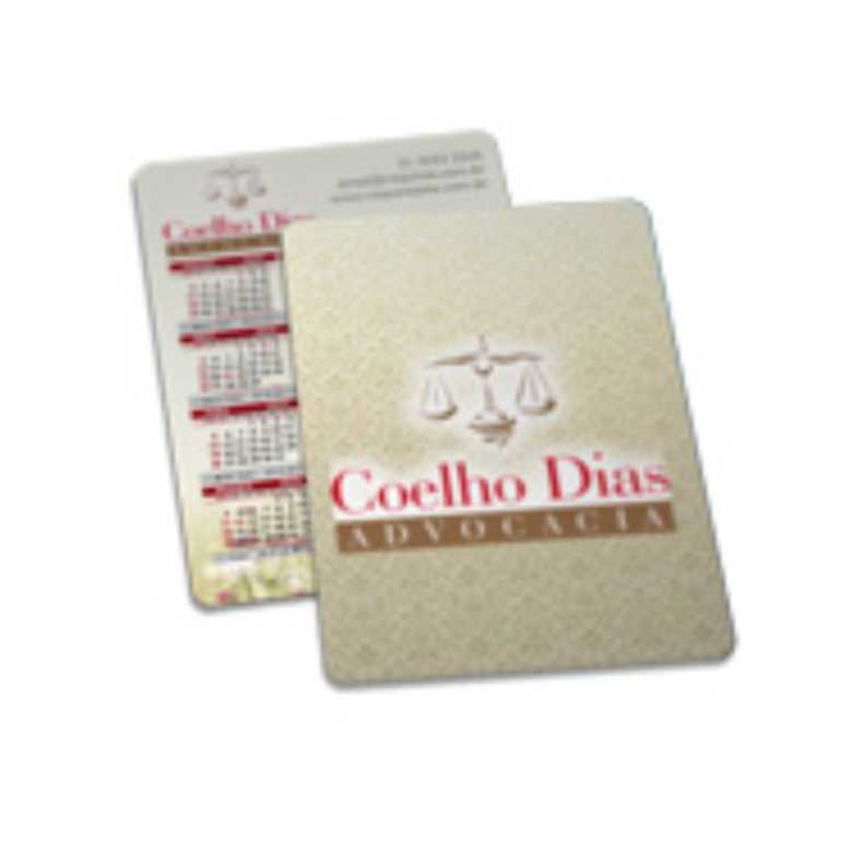 CALENDÁRIO DE BOLSO COUCHÊ BRILHO 275g SEM VERNIZ 