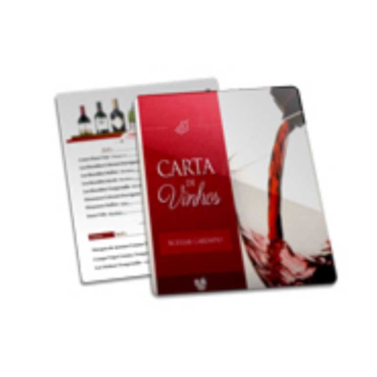 CARDÁPIO PLASTICO COMPACTO 150X210MM 
