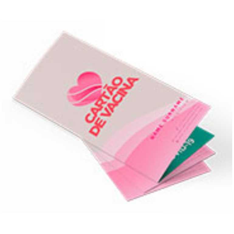 CARTAO DE VACINA  APERGAMINHADO 240g 182X153MM 