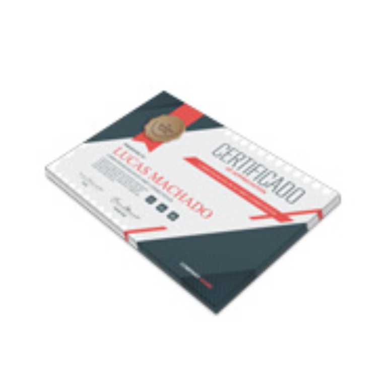 CERTIFICADO APERGAMINHADO 240g