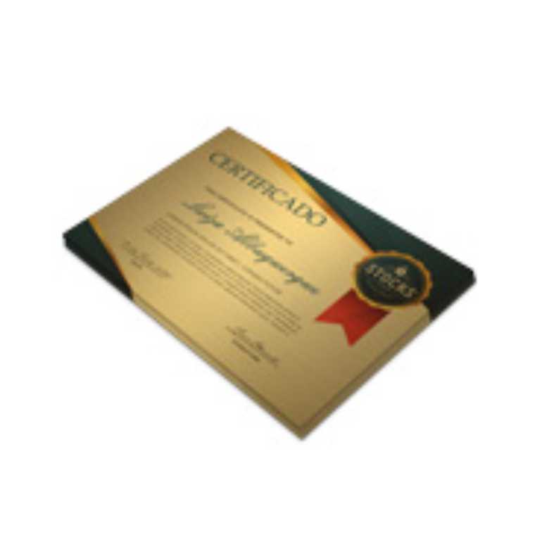 CERTIFICADO GOLD MASTER 300g