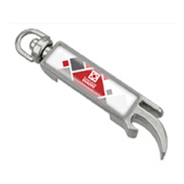 CHAVEIRO METAL RESINADO ABRIDOR MULTIFUNCAO 