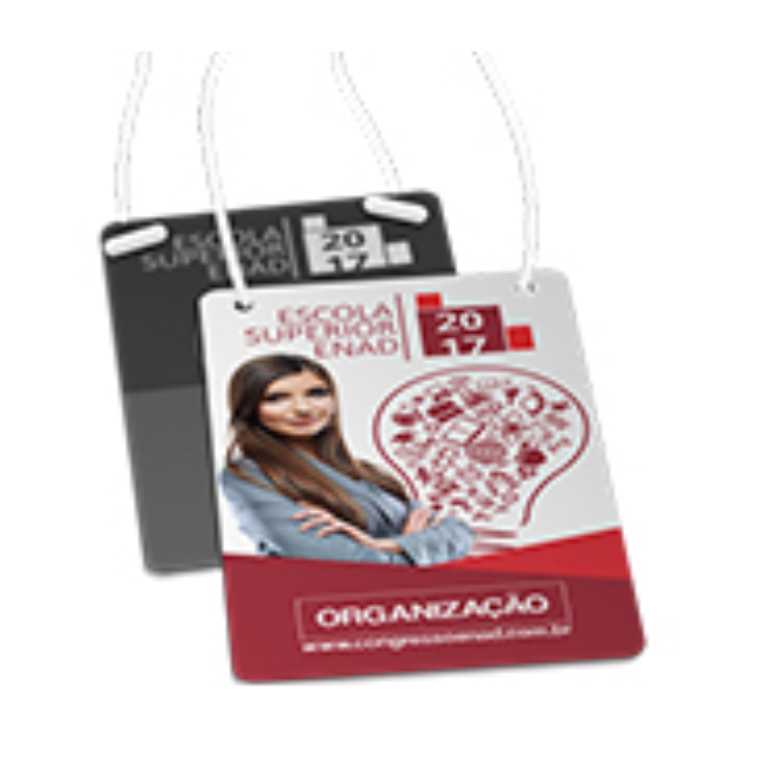 CREDENCIAIS PVC BRANCO 30g 91X120MM