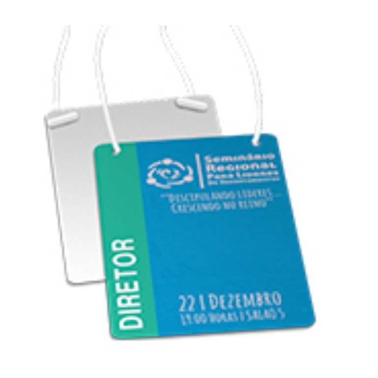 CREDENCIAIS PVC BRANCO 30g 91X120MM