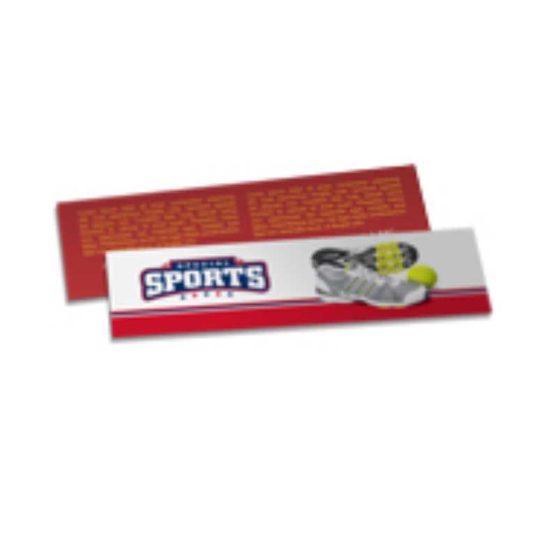 MARCADOR DE PÁGINA COUCHÊ FOSCO E HOTSTAMPING 300G 18,2X5,1CM