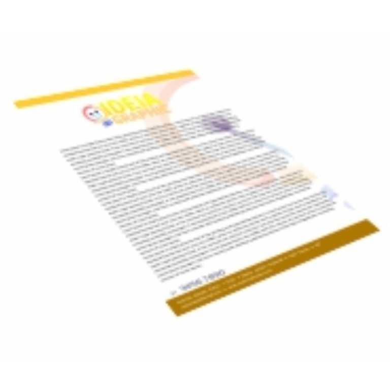 PAPEL TIMBRADO APERGAMINHADO 90g 210X300MM