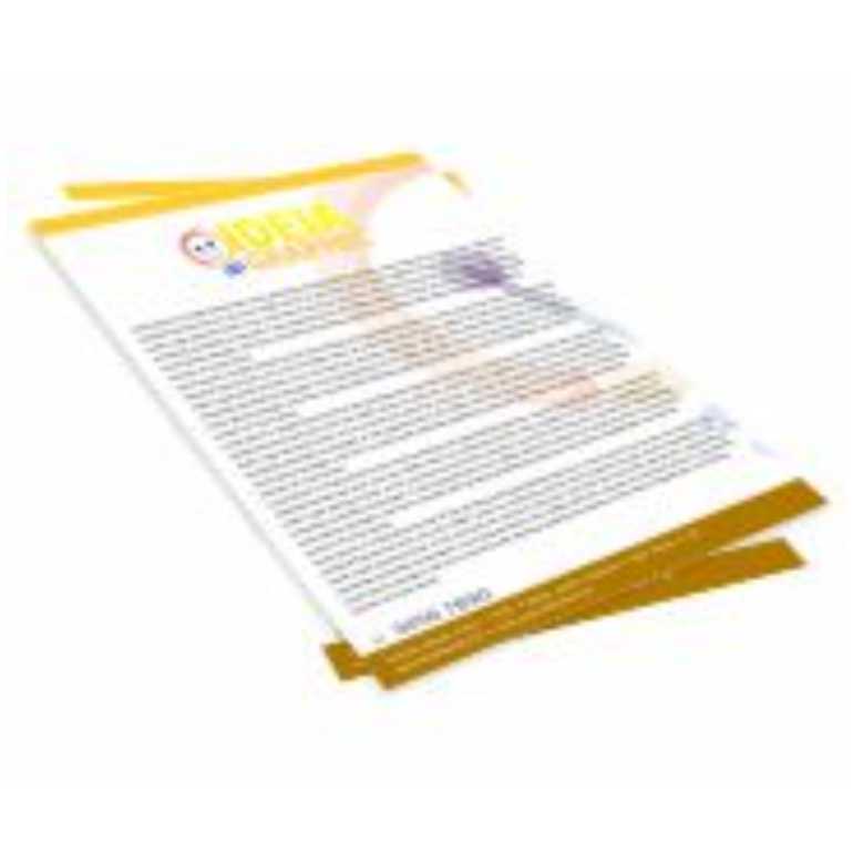 PAPEL TIMBRADO APERGAMINHADO 90g 210X300MM