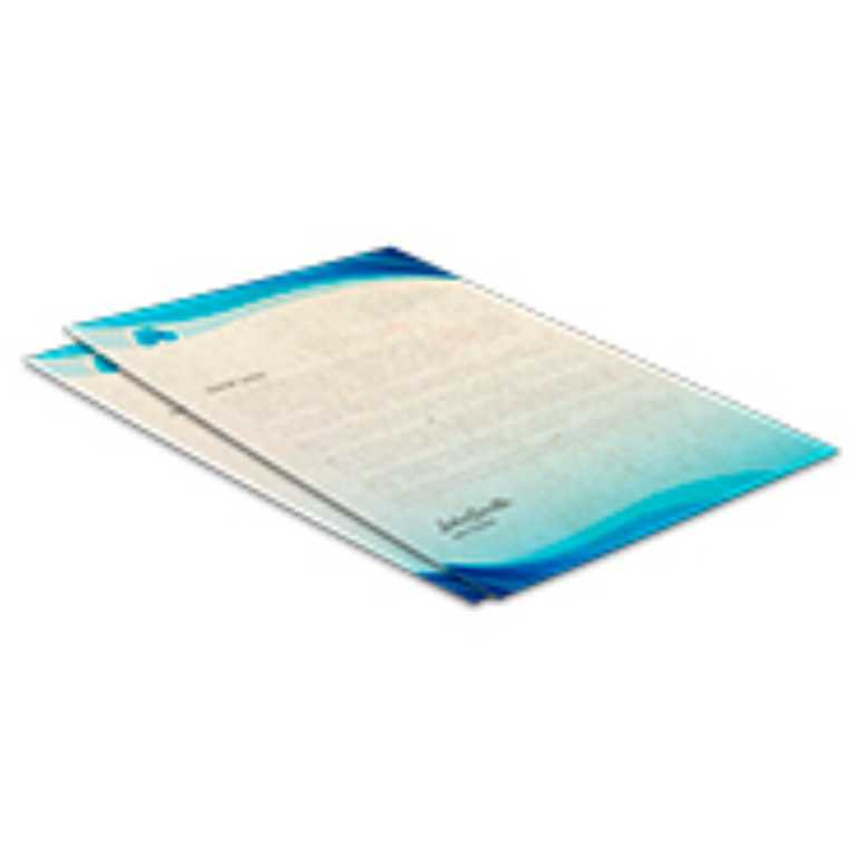 PAPEL TIMBRADO RECICLATO 90g 150X210MM
