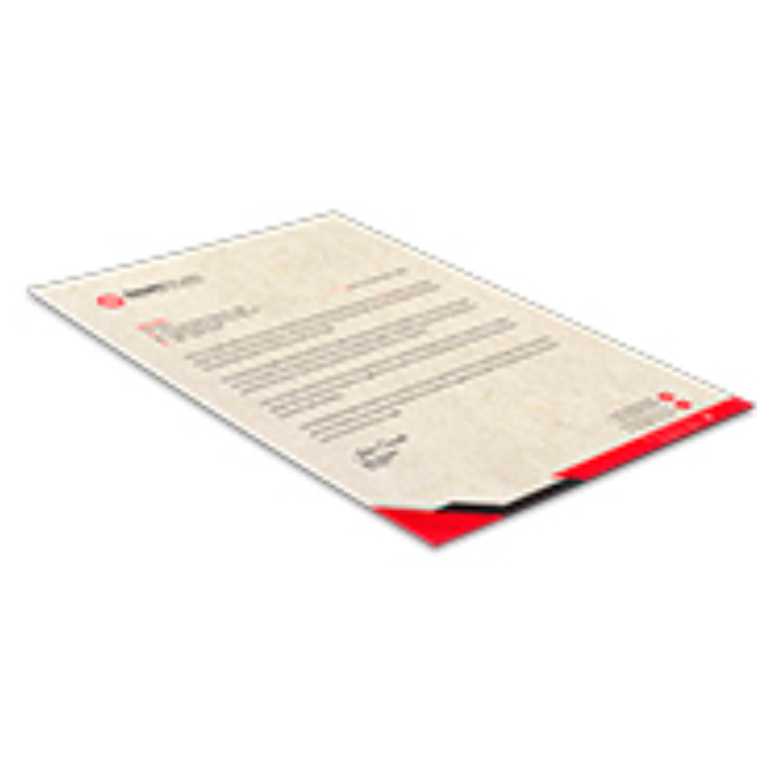PAPEL TIMBRADO RECICLATO 90g 150X210MM
