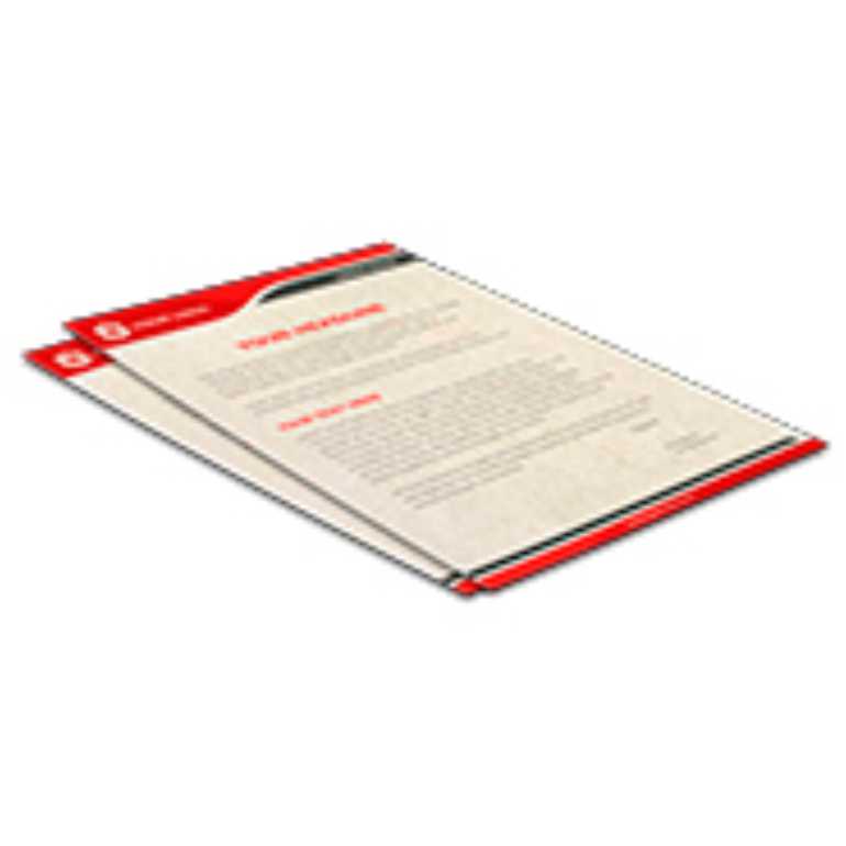 PAPEL TIMBRADO RECICLATO 90g 150X210MM