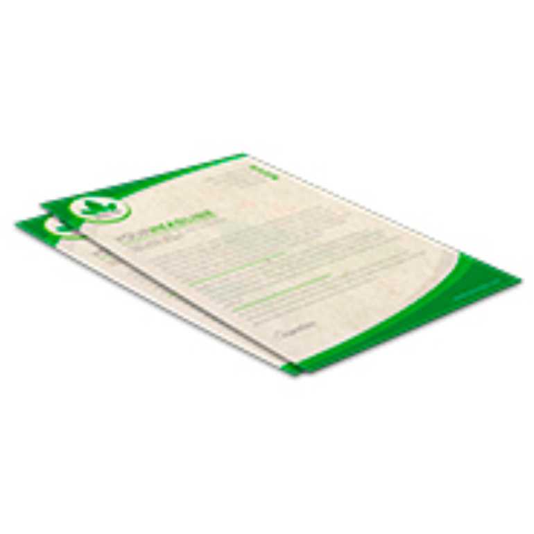 PAPEL TIMBRADO RECICLATO 90g 300X210MM