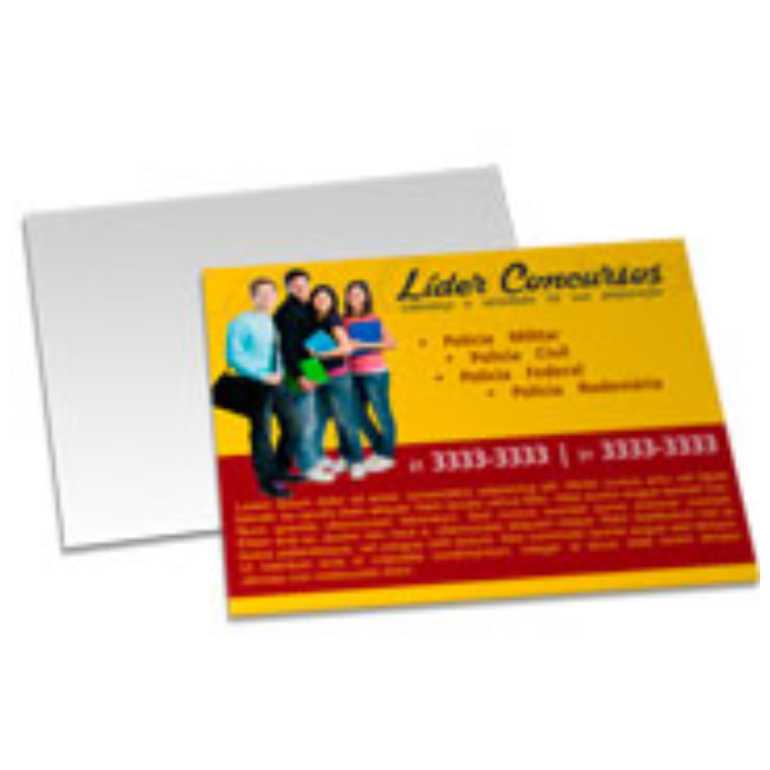 POSTAIS COUCHÊ BRILHO 275g SEM VERNIZ