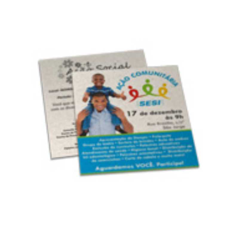 POSTAIS RECICLATO 250g SEM VERNIZ